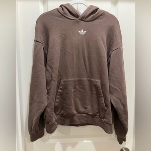 Adidas Chocolate Brown Hoodie for Men